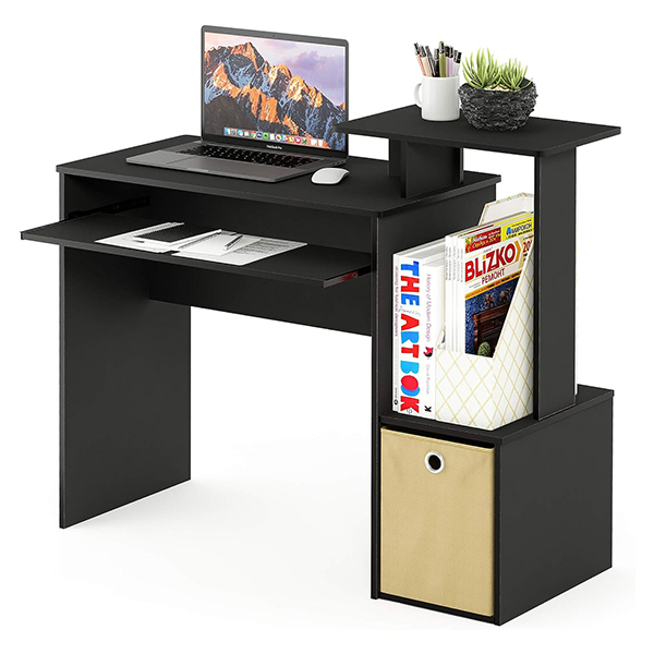 Natural atmosphere, modern, simple and durable wood grain desk, work desk and desk (4)95o