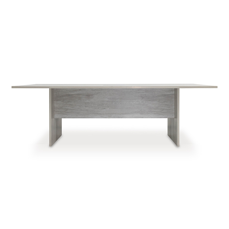 Modern Simplicity Wood Grain Conference Table L240 × D120(Grey)